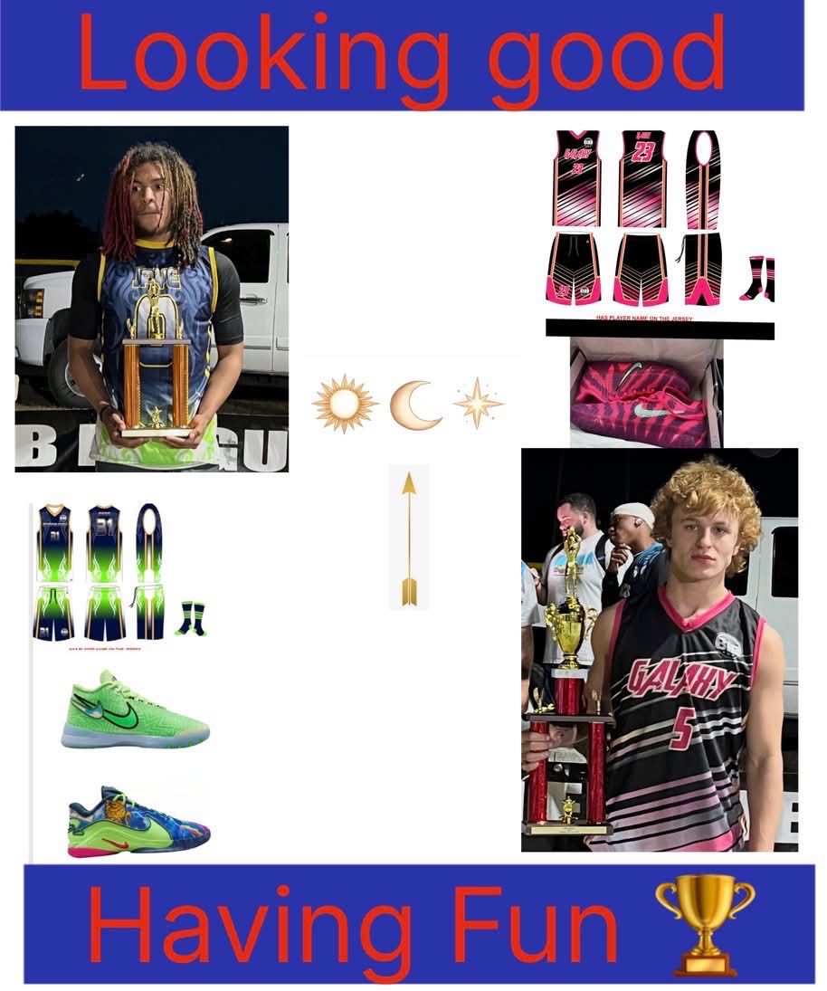 Custom jerseys and prizes