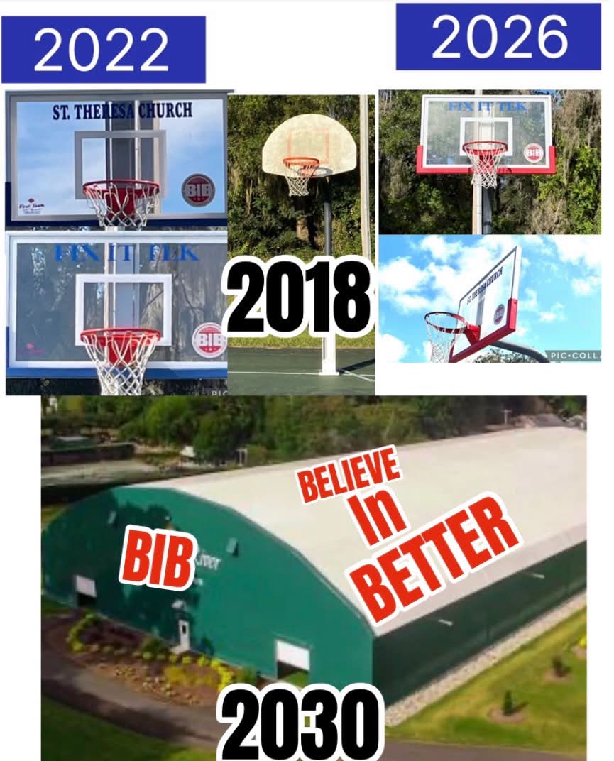 B.I.B growth from one hoop in 2018 to the goal of an indoor facility by 2030