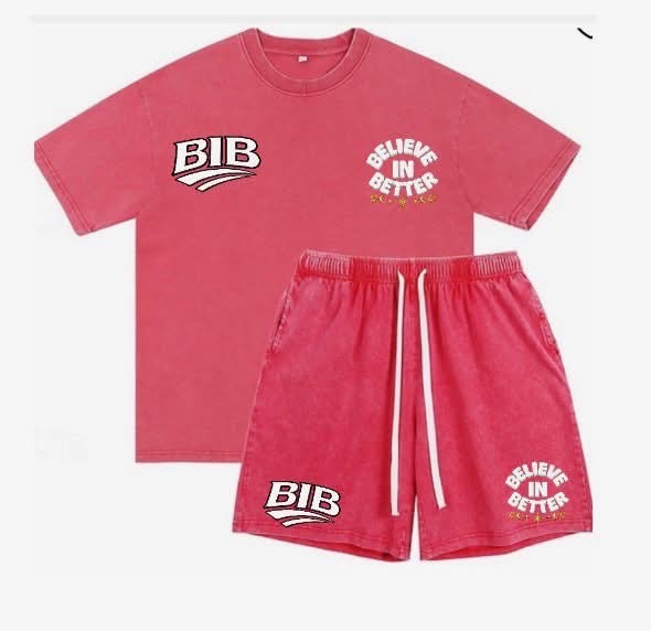 BIB set, red