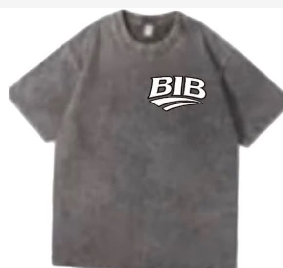 BIB tee, grey